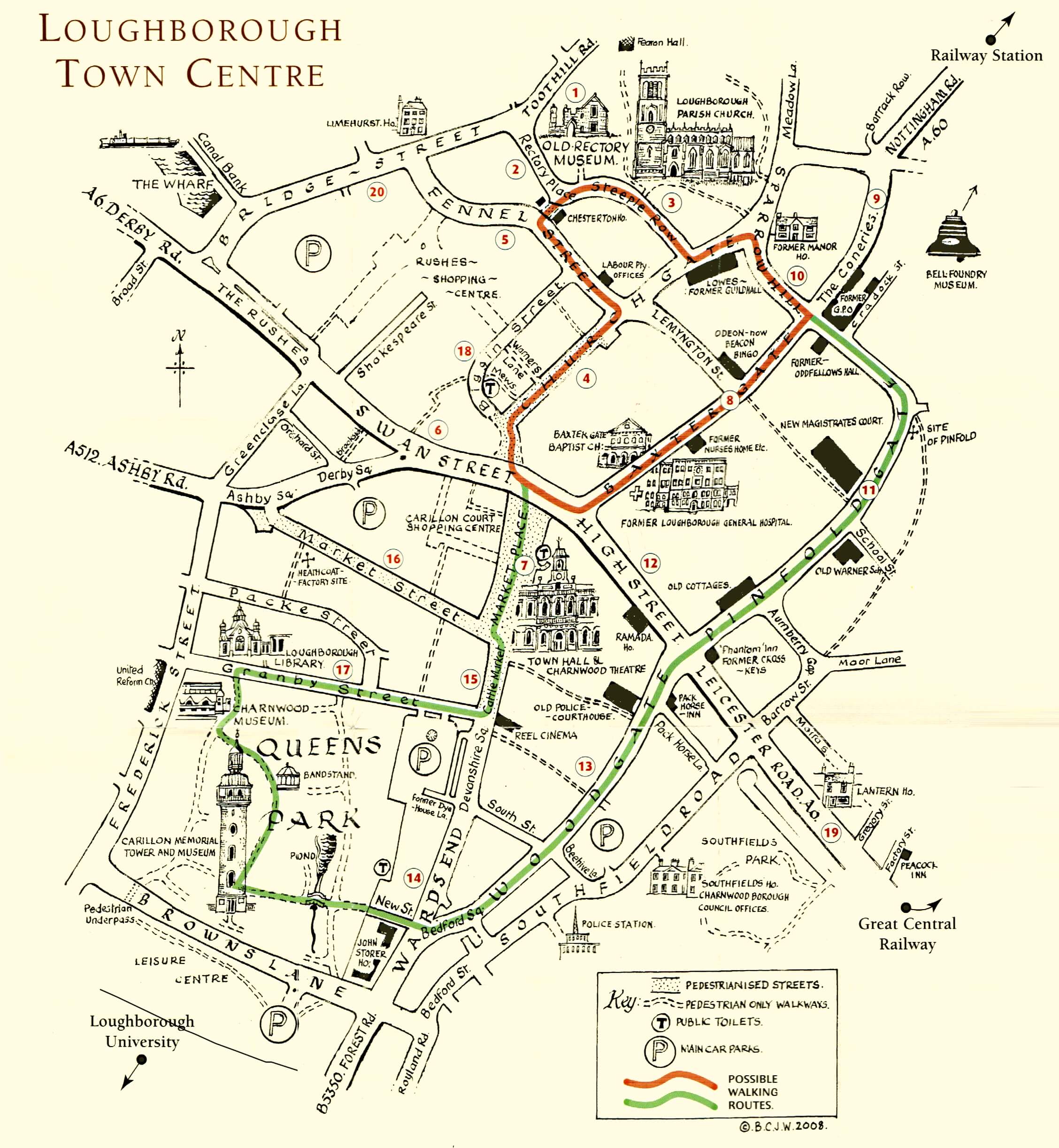 town map